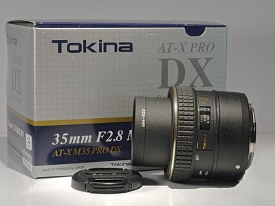 Tokina AT-X M35mm F2.8 Pro DX Macro Objektiv AT-X M35 Pro DX für Canon EF