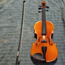 Acoustic Viola 4-String Brown Varnish with Chinrest, Bow  Hard Case