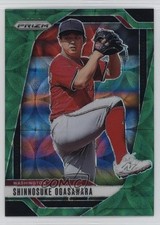 2025 Panini Prizm Green Scope Prizm 20/75 Shinnosuke Ogasawara #165 1k9t