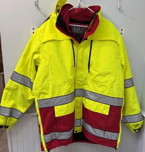 5.11 Tactical First Responder Hi-Vis Jacket 48198T - Men's XL-Tall (XLT) - product listing photo