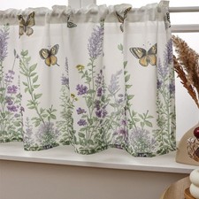 for Small Window/Kitchen Cabinet Window Decor Partition