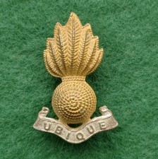 The Royal Artillery Officer's Collar/Field Service Cap & Beret badge