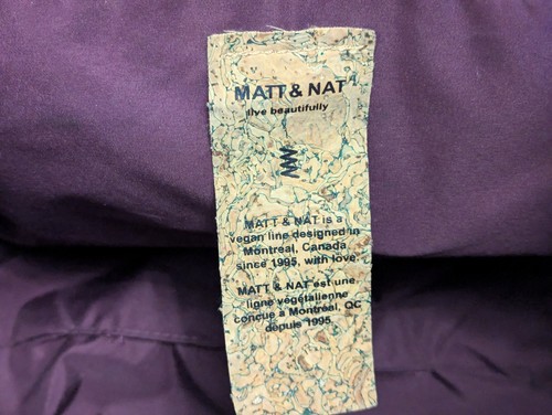 Bolso Bowler Matt & Nat Mitsuko Púrpura Cartera Vegano con Correa para el Hombro - Imagen 15 de 24