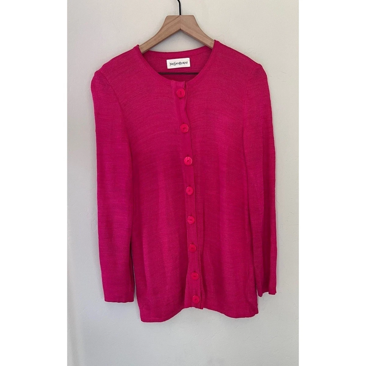 Saint Laurent Cardigan Solid Sweaters for Women | eBay