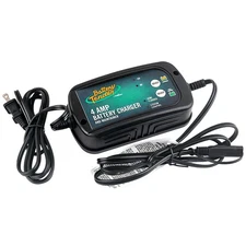 For Automotive Marine Powersport Batteries 12V 4 AMP Power Tender Charger