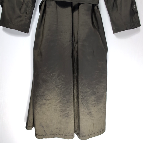 Vintage Jones New York Trenchcoat Damen M/L grün Wollgürtel herausnehmbares Futter - Bild 9 von 21