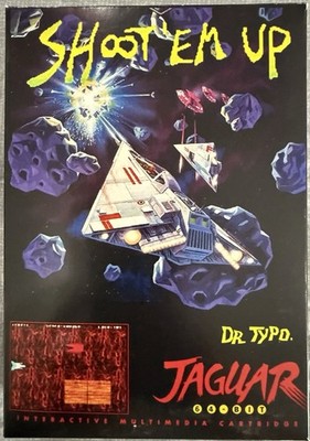 Atari Jaguar Shoot  Em Up Rare Release Dr Typo
