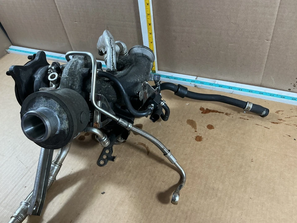 2005-2009 AUDI A4 2.0 TURBOCHARGER 06D145536B OEM Foto 3 de 4