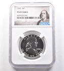 1962 Franklin Half Dollar PF67 CAMEO NGC *1003