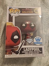 Funko Pop Deadpool & Wolverine #1404 Ladypool Diamond Collection Exclusive