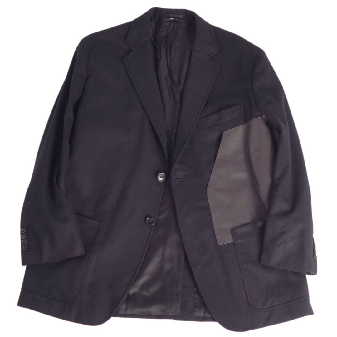 Hermes Jacket 2023AW Tailored Wool Furano Lamb Leather Outerwear Used MOLO-0 thumbnail 3