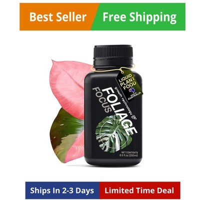 Foliage Focus - Liquid Indoor Plant Food for Houseplants, Tropical Plants, Ar...