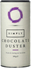 Simply Chocolate Duster Chocolate Shaker for Cappuccino Coffee Milkshakes
