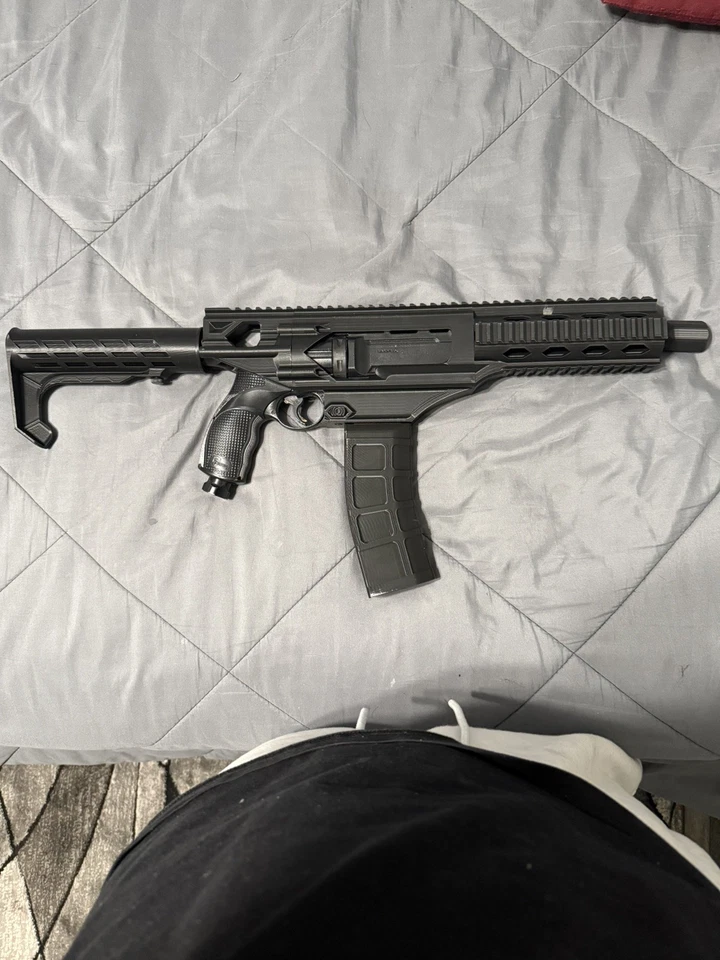 CARABINA MARCADORA PAINTBALL UMAREX T4E TR50 SUPER MEJORADA 40+ julios  Foto 2 de 4