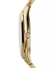 Michael Kors Slim Runway Gold-Tone Watch 42mm
