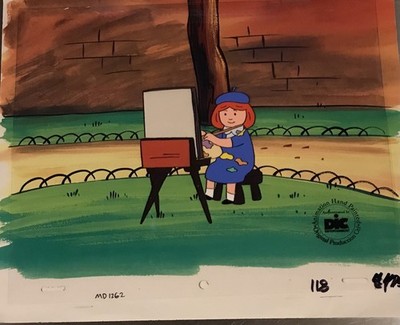 MADELINE Original Animation Production Art Cel DIC