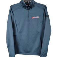 The North Face Womens M 14 Zip Pullover Blue Bfgoodrich Gorpcore Techwear