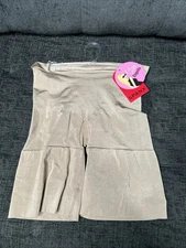 Spanx Slim Cognito Mid-Thigh Shaper Nude Beige Size X-Large Brand New With Tags