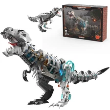 Dinosaur Toy Building Sets, Mechanical Dino Buildings Blocks Set for Boys Gir...