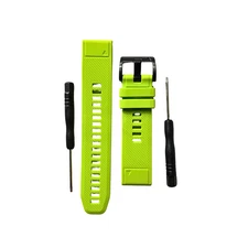 General Brand Silicone Band Strap for Garmin Fenix 5, Green, 22mm