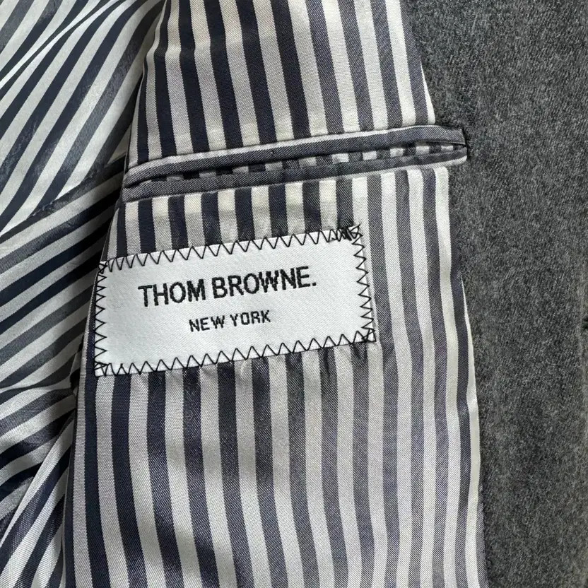 Thom Browne Gray Patchwork Blazer Jacket for Men - image 7