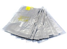 10x ESD Beutel Tasche T&uuml;te Silber 10x25cm 100x250mm Verpackung Shielding Bag