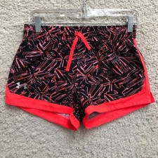 Under Armour Shorts Extra Large Youth Red Sprint Athletic Running Girls YXL Gym