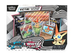 Black Bolt & White Flare Unova Victini Illustration Collection Box