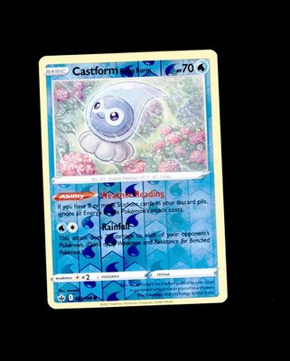 NM SWSH06: Chilling Reign Reverse Holo Castform Rainy Form 033/198