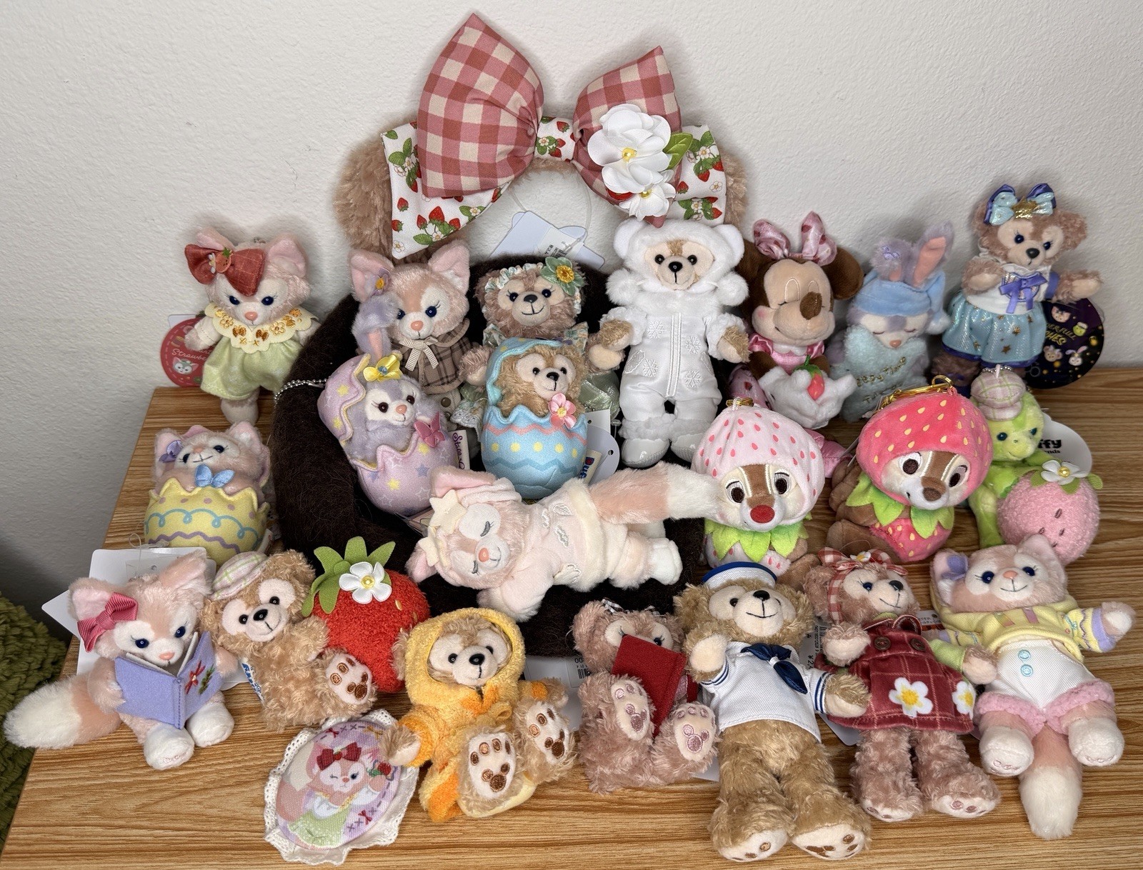 Disney Duffy & Friends Plush Keychain Choose Character Japan Authentic NWT