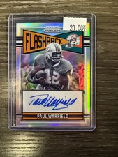 2025 Panini Prizm Flashback Paul Warfield #FLA-PWD Silver