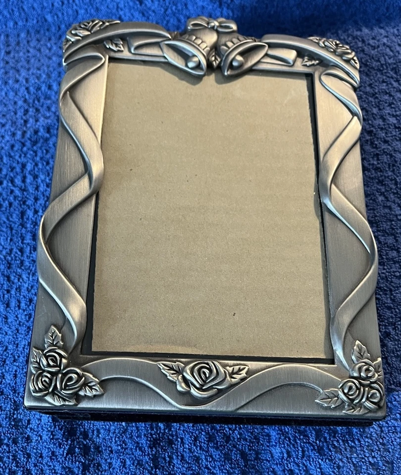 "Hermoso álbum de fotos plateado para 80 fotos de boda de 4"" x 6""" Foto 2 de 4