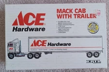 Ertl Ace Hardware 1:64 Mac Cab With Trailer Diecast 1991 #2978UP Limited Edition