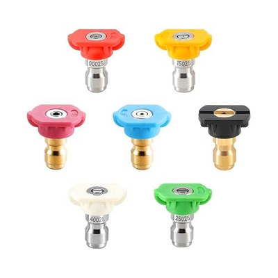 #ad Pressure Washer Tips Set of 7 Power Washer Nozzle Tips S: orifice 2.5 $17.30
