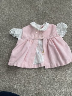 Vintage Baby Girl Two Piece Dress