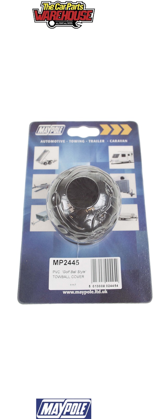 Maypole 2445 PVC Golf Ball Style Towball Cover