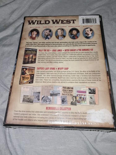 Wild West (DVD, 2015, 2-Disc Set) with Memorabilia PBS History Documentary NEW - Picture 2 of 2