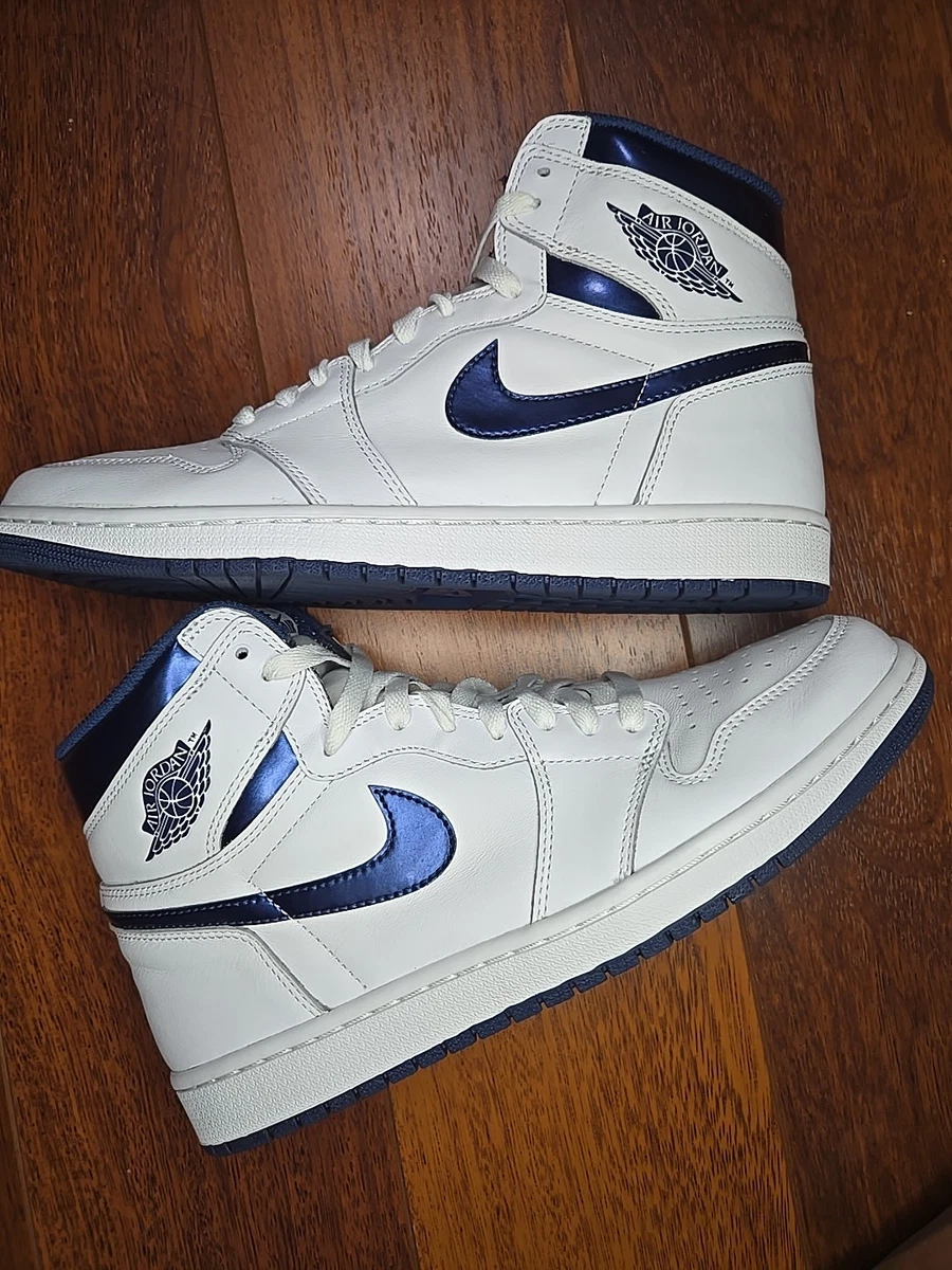 Jordan 1 Retro OG High Metallic Navy for Sale - Authenticity