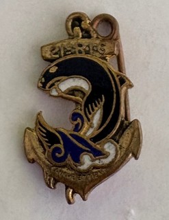 INSIGNE BOUTONNIERE 21EME RGT D'INFANTERIE COLONIALE