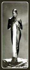JOSEPHINE BAKER - Iconic Nude Image - Laminated Bookmark - 2.5 x 6 in