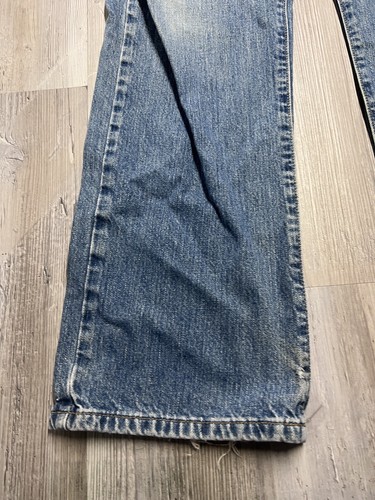 Vintage Polo Ralph Lauren Authentic Dungarees Jeans Mens Size 33x32 Straight Leg - Picture 4 of 13