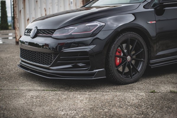 Cup Spoilerlippe FüR VW Golf 7 GTI TCR Frontspoiler Spoilerschwert Performance C-image