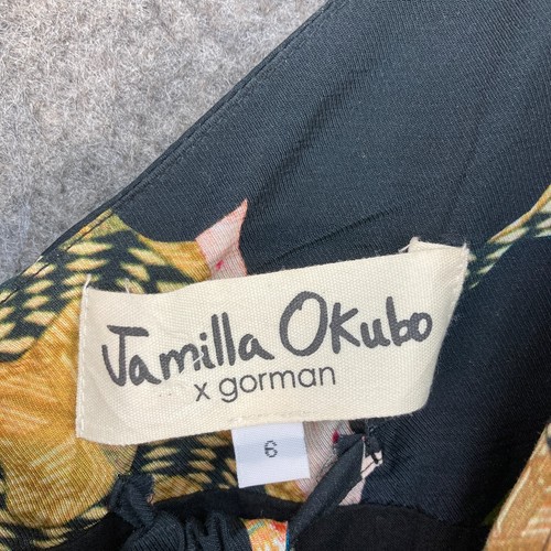 Gorman x Jamilla Okubo Jumpsuit Womens 6 Cotton Viscose Pockets Festival 1916 - Picture 7 of 12