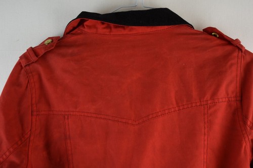 Barbour International rote Wachsjacke Größe UK 10 Damen Country Utility Freizeit - Bild 7 von 8