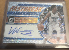 Wesley Iwundu 2017-18 Donruss Optic Fast Break Signatures Auto #FB-WIW Magic