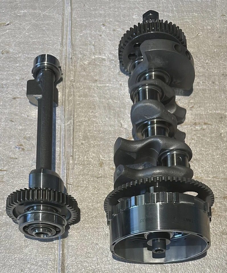 Volante de manivela de cigüeñal Triumph Daytona 675 675R 2013 2014 2015 2016 2017 OEM Foto 2 de 4