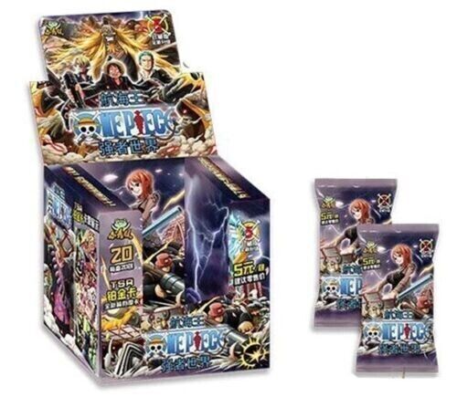 One Piece Doujin Trading Card Booster Box CCG TCG PREMIUM WANTED 20 Packs US - Picture 3 of 4