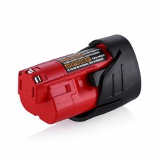 Pack 12V 3.5Ah for Milwaukee M-12 Lithium-ion Battery 48-11-2425 48-11-2420 NEW