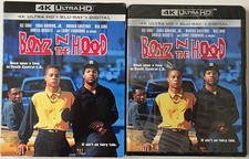 NEW BOYZ N THE HOOD 4K ULTRA HD BLU RAY 2 DISC SET  RARE OOP SLIPCOVER SLEEVE