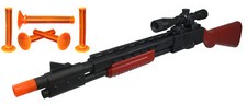 23 Pump Action Dart Suction Cup Rifle Western...